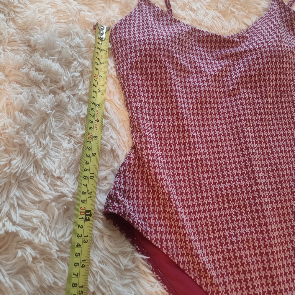 Pink Patterned One-Piece Swimsuit - Picture 8 of 12
